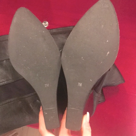 Jeffrey Campbell thigh high wedge boots - Picture 4 of 6